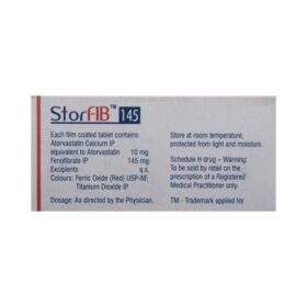 Fenofibrate 145mg Storfib Tablet