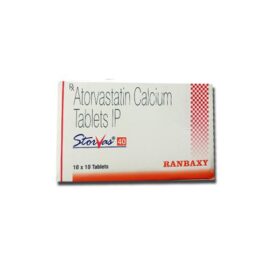 Storvas 40mg Tablet Atorvastatin