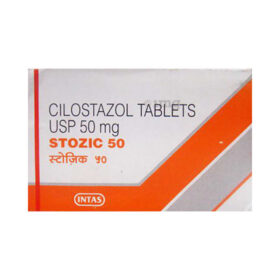 Cilostazol  50mg Tablet Stozic