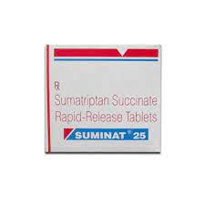 Sumatriptan 25mg Tablet Suminat
