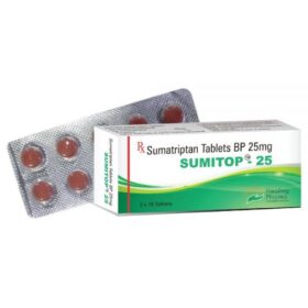 Sumatriptan 25mg Tablet Sumitop