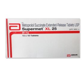 Metoprolol Succinate 25mg tablet Supermet XL