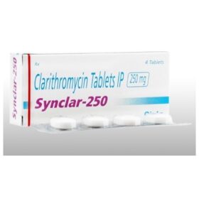 Clarithromycin  250mg Tablet Synclar