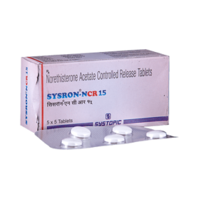 Norethisterone  15mg Tablet Sysron Ncr