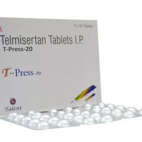 T Press 20mg Tablet Telmisartan