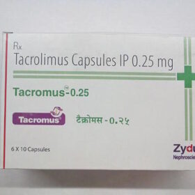 Tacrolimus 0.25mg Capsule Tacromus