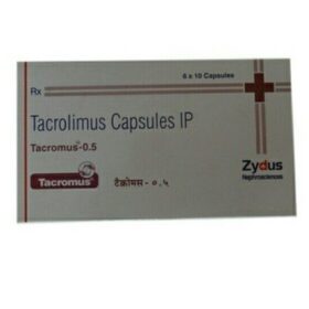 Tacrolimus 0.5mg Capsule Tacromus