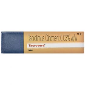 Tacrolimus 0.03% w/w Ointment 15gm Tacrovera