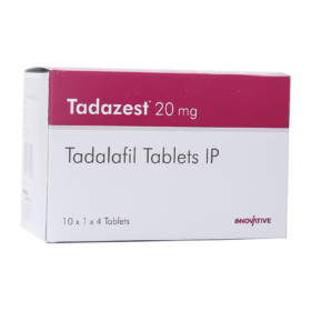 Tadalafil 20 mg Tadazest Tablets
