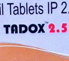 Tadalafil 2.5mg Tablet Tadox
