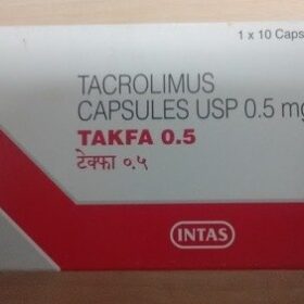 Tacrolimus 0.5mg Capsule Takfa