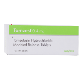 Tamsulosin 0.4 mg (Modified Release) Tamzest Tablets