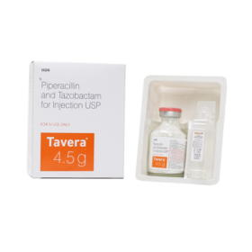 Piperacillin Tazobactum 4000mg+500mg Tavera 4.5g Injection