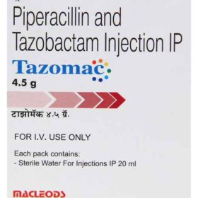 Piperacillin Tazobactum 4000mg+500mg Tazomac 4.5 Injection