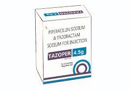 Piperacillin Tazobactum 4000mg+500mg Tazoper-4.5 Injection