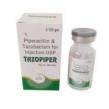 Piperacillin Tazobactum 1000mg+125mg Tazopiper 1.125 Injection