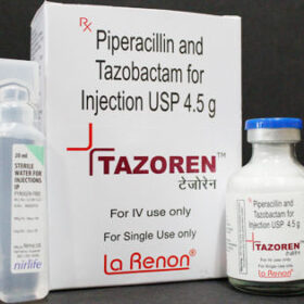 Piperacillin Tazobactum 4000mg+500mg Tazoren 4.5g Injection
