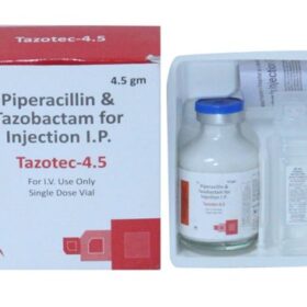 Piperacillin Tazobactum 4000mg+500mg Tazotec-4.5 Injection