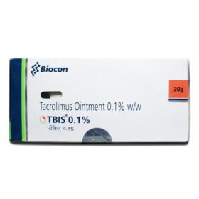 Tacrolimus 0.1% 30g Tbis ointment