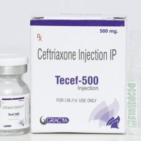 Ceftriaxone 500mg Injection Tecef