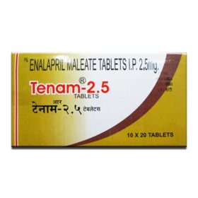 Enalapril 2.5mg Tablet Tenam