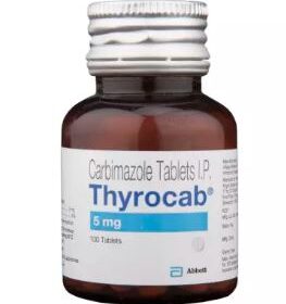 Carbimazole 5mg Tablet Thyrocab
