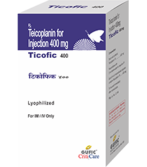 Teicoplanin 400mg Injection Ticofic