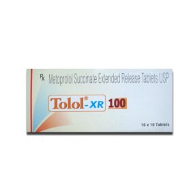Metoprolol Succinate 100mg Tablet Tolol XR