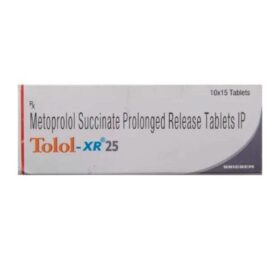 Metoprolol Succinate 25mg Tablet Tolol XR