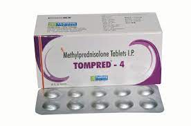 Methylprednisolone 4mg Tablet Tompred