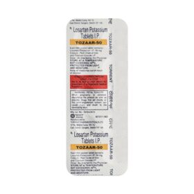 Losartan 25mg Tablet Tozaar