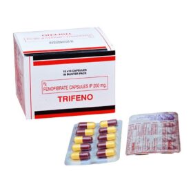 Fenofibrate 200mg Capsule Trifeno