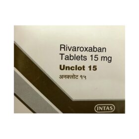 Rivaroxaban 15mg Tablet Unclot