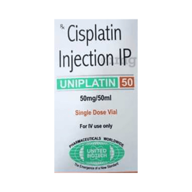 Cisplatin Injection 50mg Uniplatin