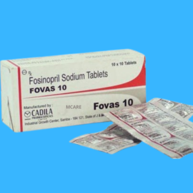 Fovas 10mg Tablet (Fosinopril)