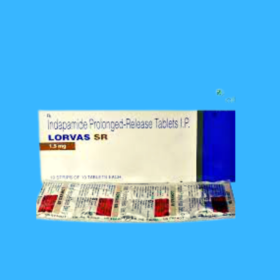 Indapamide 1.5mg Tablet Lorvas Sr