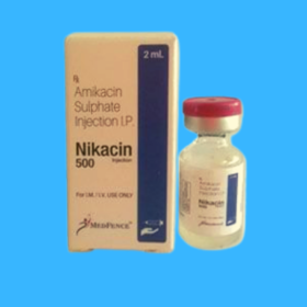 Nikacin 500mg Injection Amikacin