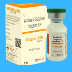 Mikaral 500mg Injection Amikacin