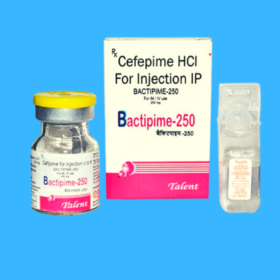 Cefepime 250mg Injection Bactipime