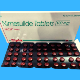 Nimesulide 100mg Tablet Nicip