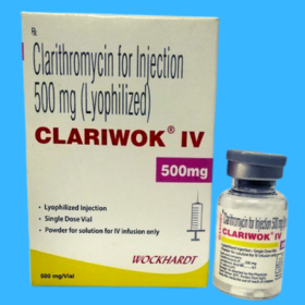 Clariwork 500mg Injection Clarithromycin