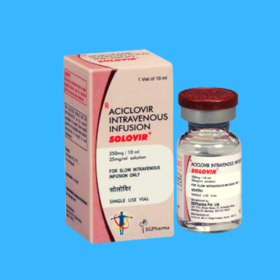 Solovir 250mg Injection Acyclovir