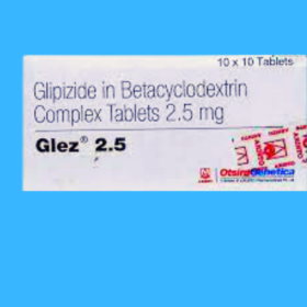 Glez 2.5mg Tablet Glipizide