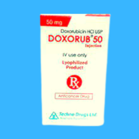 Doxorub 50mg Injection Doxorubicin