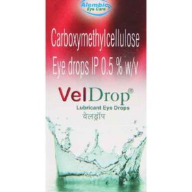 Carboxymethylcellulose (0.5% w/v) 10ml Veldrop Lubricant Eye Drop