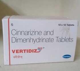 dimenhydrinate tablet 40mg Vertidiz