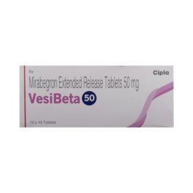 Mirabegron 50mg Tablet Vesibeta