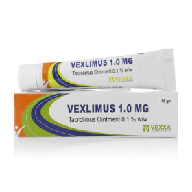 Tacrolimus 0.1% w/w Ointment 15gm Vexlimus