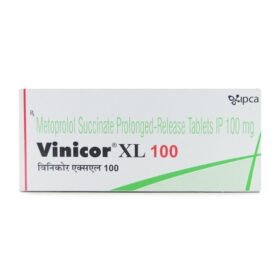 Metoprolol Succinate 100mg tablet Vinicor XL