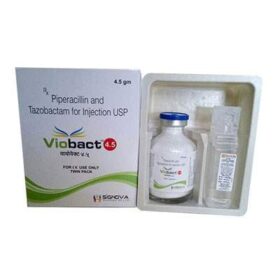 Piperacillin Tazobactum 4000mg+500mg Viobact 4.5 Injection